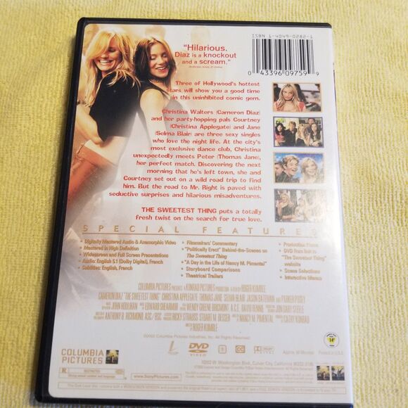 The Sweetest Thing dvd - Picture 2 of 5